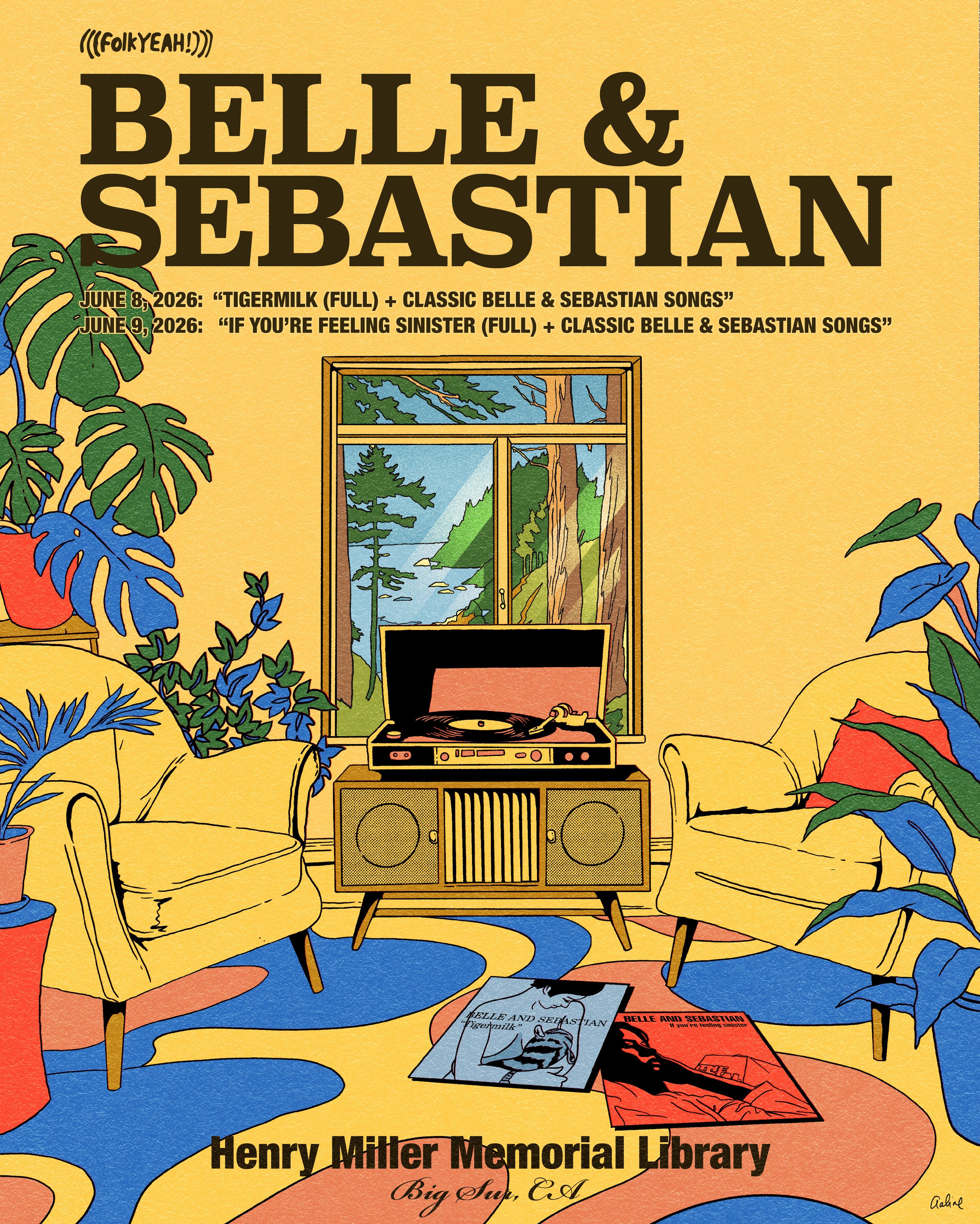 Belle & Sebastian Big Sur 6/8 & 6/9 — (((folkYEAH!)))
